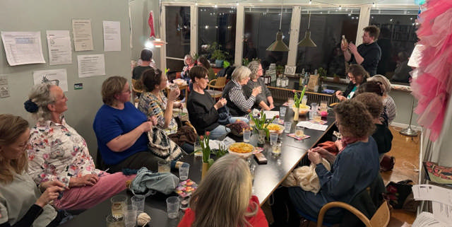 Billede fra arrangementet: Strik og drik