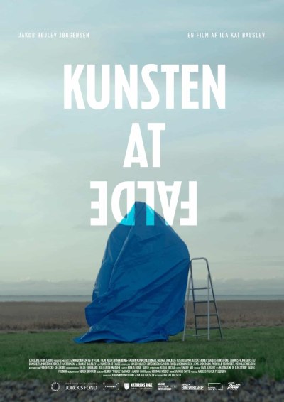 Filmplakat fra filmen Kunsten at falde